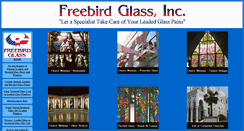 Desktop Screenshot of freebirdglass.com